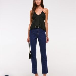 Abercrombie & Fitch Ultra High Rise Ankle Straight